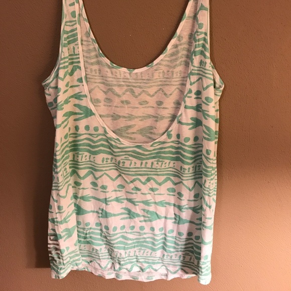 Pink VS tank top. Low back - Picture 3 of 5